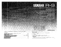Yamaha R-9 - Owners Manual 